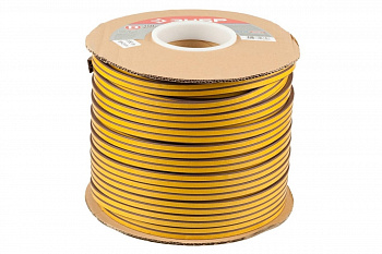 Резиновый самоклеящийся уплотнитель Зубр профиль "D", коричневый, 150м 40930-150