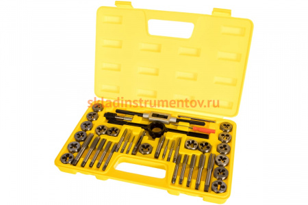 Набор метчиков и плашек STAYER MASTER 40 предметов 2805-H40_z01