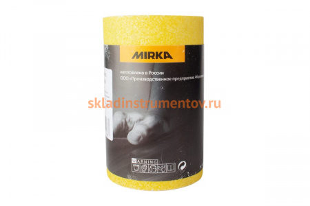 Шлифовальная лента Mirka на бумажной основе MIROX (115 мм х 5 м, Р120) 15483