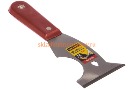 Многофункциональный шпатель с пластмассовой ручкой STAYER 10031