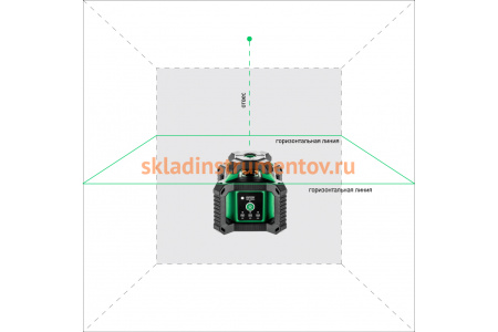 Лазерный нивелир ADA ROTARY 400 HV-G SERVO А00584