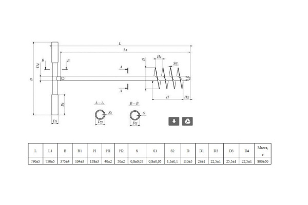 Садовый шнековый бур PALISAD 64450 Садовый шнековый бур PALISAD 64450