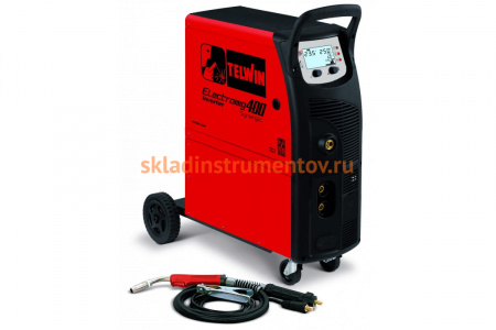 Сварочный инвертор Telwin ELECTROMIG 400 SYNERGIC 816090