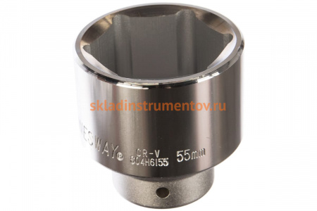 Головка торцевая 6-гранная (3/4"DR; 55 мм) Jonnesway S04H6155