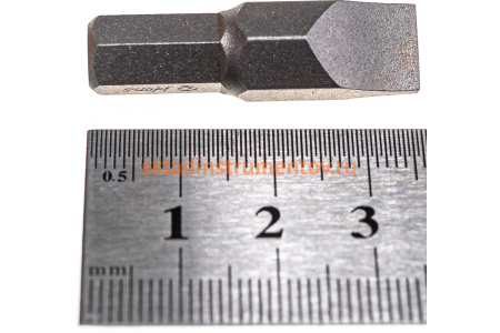 Бита шлицевая короткая (SL 10; 5/16") Hans 012-4M10