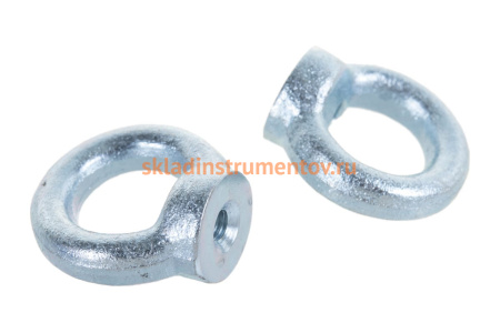 Рым-гайка DIN 582 оцинкованная 25 шт. (М6; ТФ5) Зубр 4-304325-06 Рым-гайка DIN 582 оцинкованная 25 шт. (М6; ТФ5) Зубр 4-304325-06