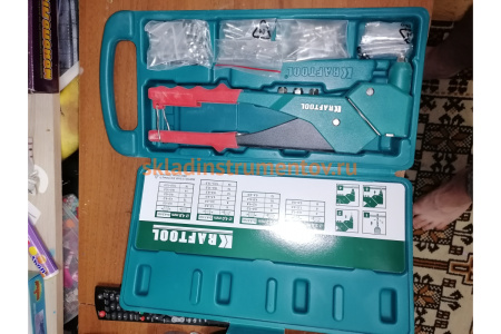 Поворотный заклепочник KRAFTOOL EXPERT-360 31176-H6