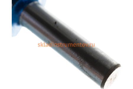 Фреза кромочная калевочная №1 ПРОФЕССИОНАЛ (22.2х9х50.2 мм; R4.8 мм; хвостовик 8 мм; ВК6) Зубр 28700-22.2