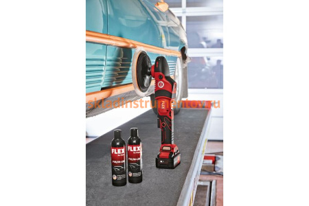Аккумуляторная ротационная полировальная машинка FLEX PE 150 18.0-EC/5.0 P-Set 461229