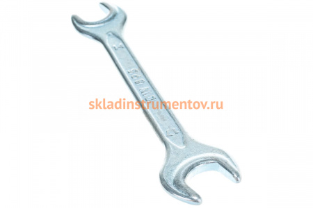 Ключ (гаечный, рожковый, кованый, оцинкованный) 14х17мм Biber 90609 тов-093051