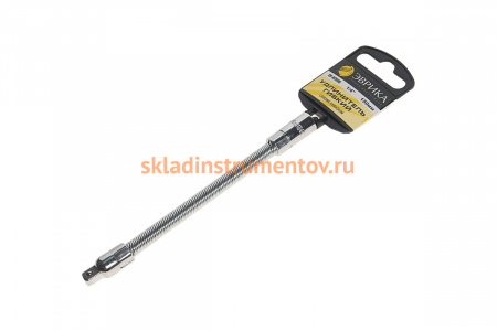 Удлинитель гибкий (1/4 DR; 150 мм) с держателем ЭВРИКА ER-92505H
