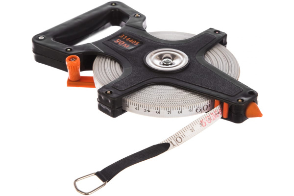 Геодезическая мерная лента (50 м х 10 мм) SPARTA 314405