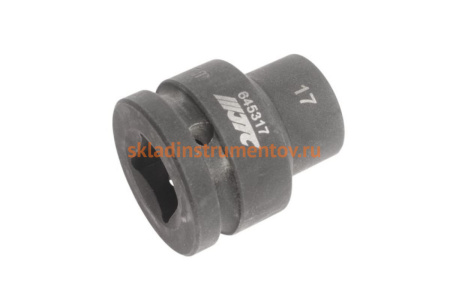 Головка торцевая 3/4” 17 12-ти гранная L=51мм ударная JTC 645317