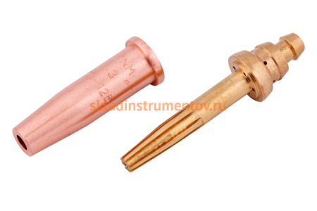 Мундштук к трехтрубному пропановому резаку №3-PNM в сборе 75-125 мм Сварог 94187