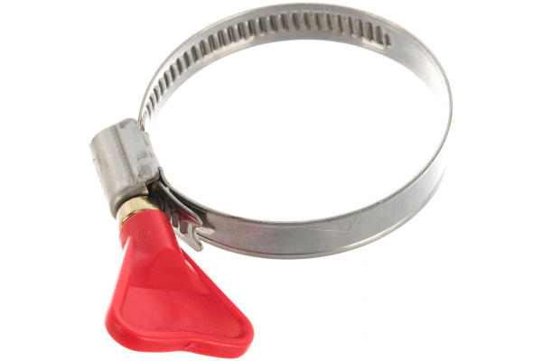 Хомуты Зубр ЭКСПЕРТ "Бабочка" нерж. сталь, накатная лента 9 мм, 35-50 мм, 2 шт. 37835-35-50