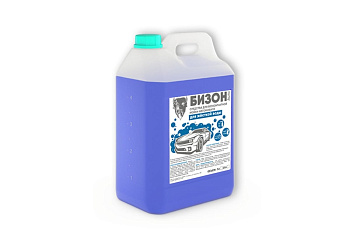 Автошампунь для бесконтактной мойки для жесткой воды 5 л Бизон 701005