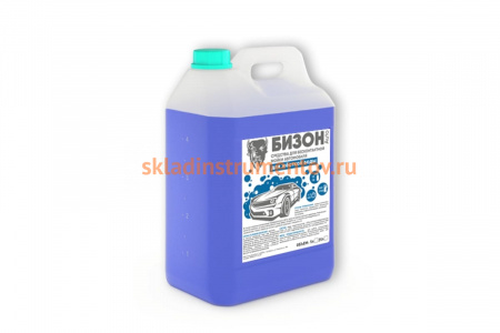 Автошампунь для бесконтактной мойки для жесткой воды 5 л Бизон 701005