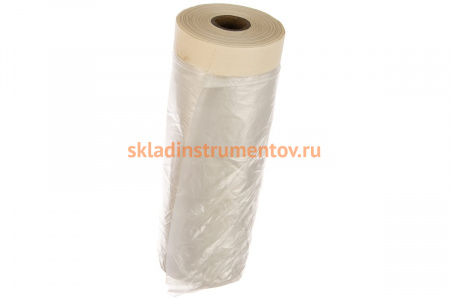 Пленка защитная с клейкой лентой (1.4х33 м) Biber 31816 тов-150900
