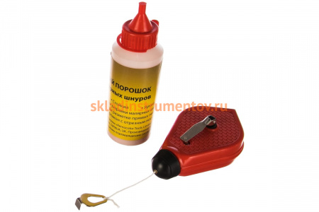 Набор малярный, 2 предмета: шнур малярный 20 м, красящий порошок 115 г РемоКолор 14-0-040
