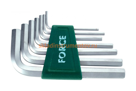 Набор Г-образных шестигранников 7 предметов  дюйм FORCE 5072S