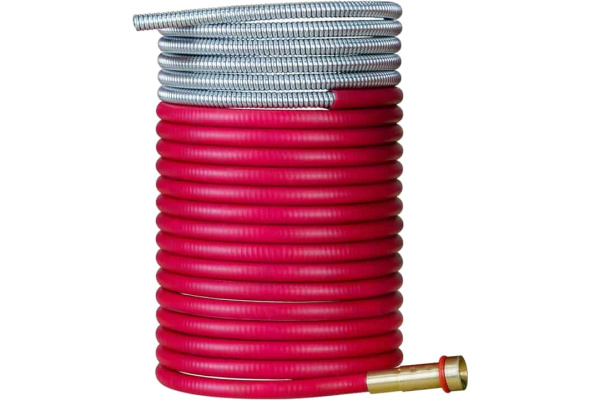 Канал направляющий VARTEG (5 м; 1.0-1.2 мм; сталь; красный) Foxweld 6271