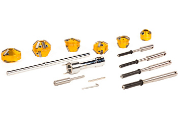 Универсальный набор инструмента для ремонта (расточки) клапанных седел 15шт AIST 00-00005988