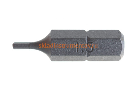 Вставка-бита 1/4"DR шестигранная, H1.5, 25 мм Ombra 514215