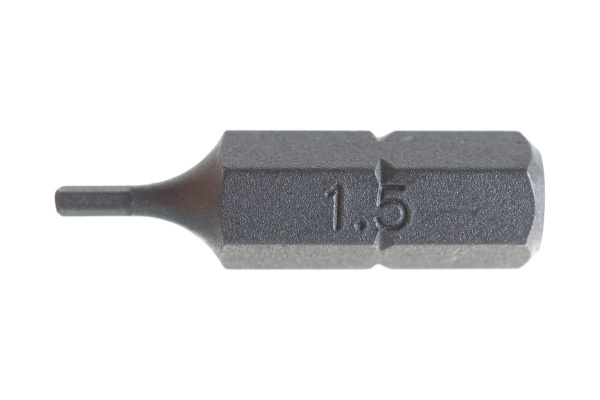 Вставка-бита 1/4"DR шестигранная, H1.5, 25 мм Ombra 514215