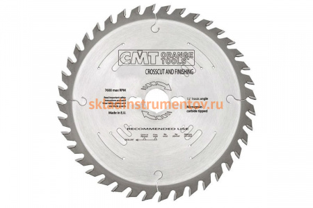 Диск для поперечного пиления (305x30x3,2/2,2 мм; Z72; a=10) ATB CMT 285.072.22M