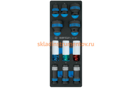 Ложемент для набора ударных головок 9-4401MPV, EVA KING TONY 85811432B