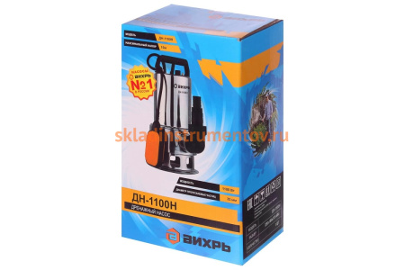 Дренажный насос Вихрь ДН-1100Н 68/2/5
