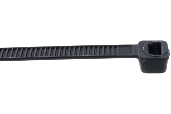 Пластиковые хомуты СИБРТЕХ, 300 * 4,8 мм, черные, 100 шт 45565