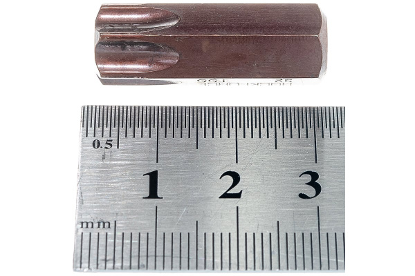 Вставка TORX T 55х30 мм L,10 мм ROCKFORCE RF-1763055PR