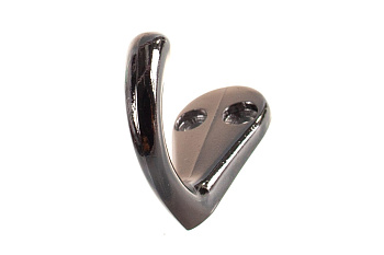 Мебельный крючок JET 588 алюминий, черный никель CQ588A.001NP99