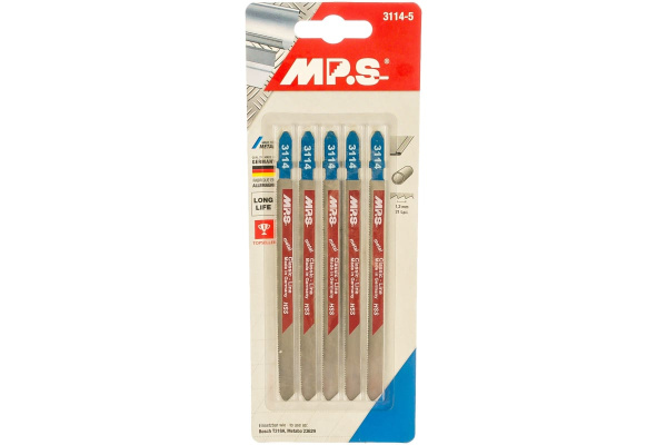 Пилки T318A (132х110х1.2 мм; 5 шт.) для сэндвич панелей, черных и цветных металлов MPS 3114