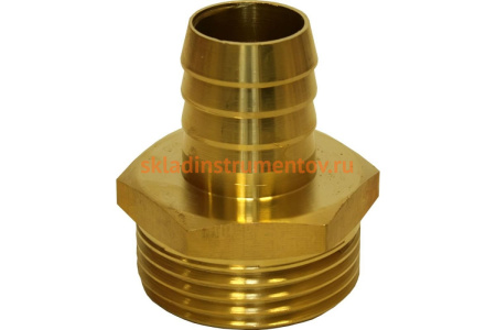 Штуцер для шланга 1" х 19 мм QUATTRO ELEMENTI 771-862