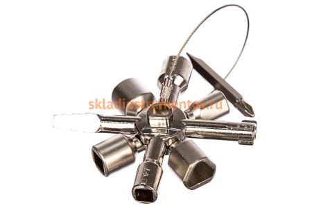 Ключ для электрошкафов КВТ КЭШ-10 78069