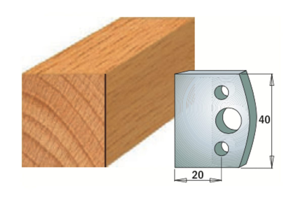 Комплект из 2-х ножей SP (40x4 мм) CMT 690.000