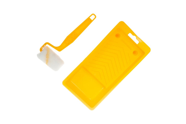 Набор малярный, 2 предмета: мини-валик Гирпан, кювета РемоКолор 04-8-503