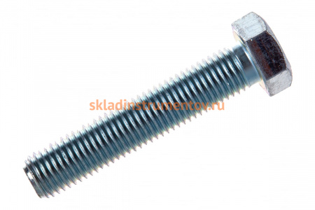 Болт с шестигранной головкой Зубр МАСТЕР ГОСТ 7798-70, класс прочности 5.8, оцинкованный, M16x80мм, 5кг (примерно 36 шт.) 303080-16-080