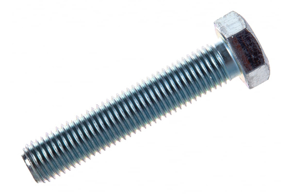 Болт с шестигранной головкой Зубр МАСТЕР ГОСТ 7798-70, класс прочности 5.8, оцинкованный, M16x80мм, 5кг (примерно 36 шт.) 303080-16-080