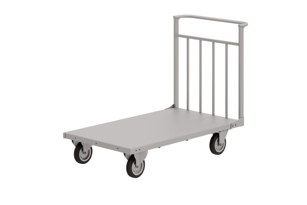 Тележка RUSKLAD платформенная усиленная, оцинкованная ТПУ Ц 7 (800х1400) d200мм усиленные Тележка RUSKLAD платформенная усиленная, оцинкованная ТПУ Ц 7 (800х1400) d200мм усиленные