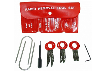 Набор приспособлений для демонтажа магнитол СТАНКОИМПОРТ 10 предметов KA-6960A