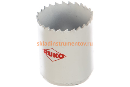 Коронка биметаллическая HSS Co 8% (37 мм) RUKO 126037