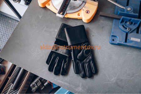 Защитные антивибрационные кожаные перчатки Jeta Safety JAV03 Vulcan 9/L