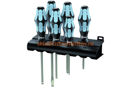 Набор отверток 3334/6 SATZ 6TLG / 6 PCS WERA WE-032060