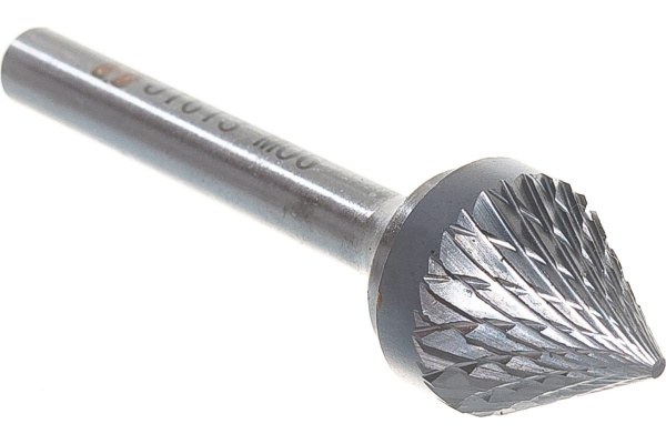 Борфреза твердосплавная зенкер 60 град. с двойной насечкой (16х13 мм; хвостовик 6 мм) ПНЕВМО-ТРЕЙД J1613-M06