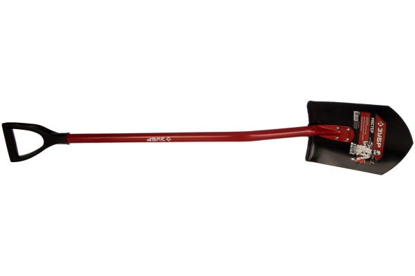 Штыковая лопата МАСТЕР, стальной черенок, с рукояткой, ЗУБР 39523