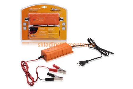 Автоматическое зарядное устройство, 0,8/3,8А, 6В/12В, электронное Airline ACH-5A-10