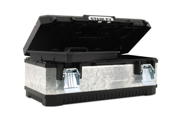 Металлопластмассовый ящик для инструмента Stanley гальванизированный 1-95-619